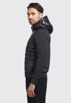 Khujo Bolt Shiny - Jas - Schwarz -Kleding Discountwinkel 5d2f9370cb254ea682e43832c4775765