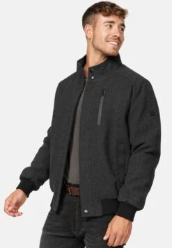 Indicode Jeans Bob - Jas - Mini Herringbone Black 8 Indicode Jeans Bob - Jas - Mini Herringbone Black -Kleding Discountwinkel 5e17a560df92453b895c0c6d385f3b70