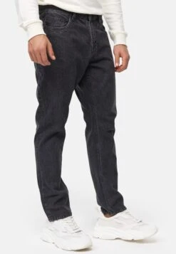 Indicode Jeans Incobra - Straight Leg Jeans - Black -Kleding Discountwinkel 61d7cc0d26074e8a9f9ac727cf8dd5d0