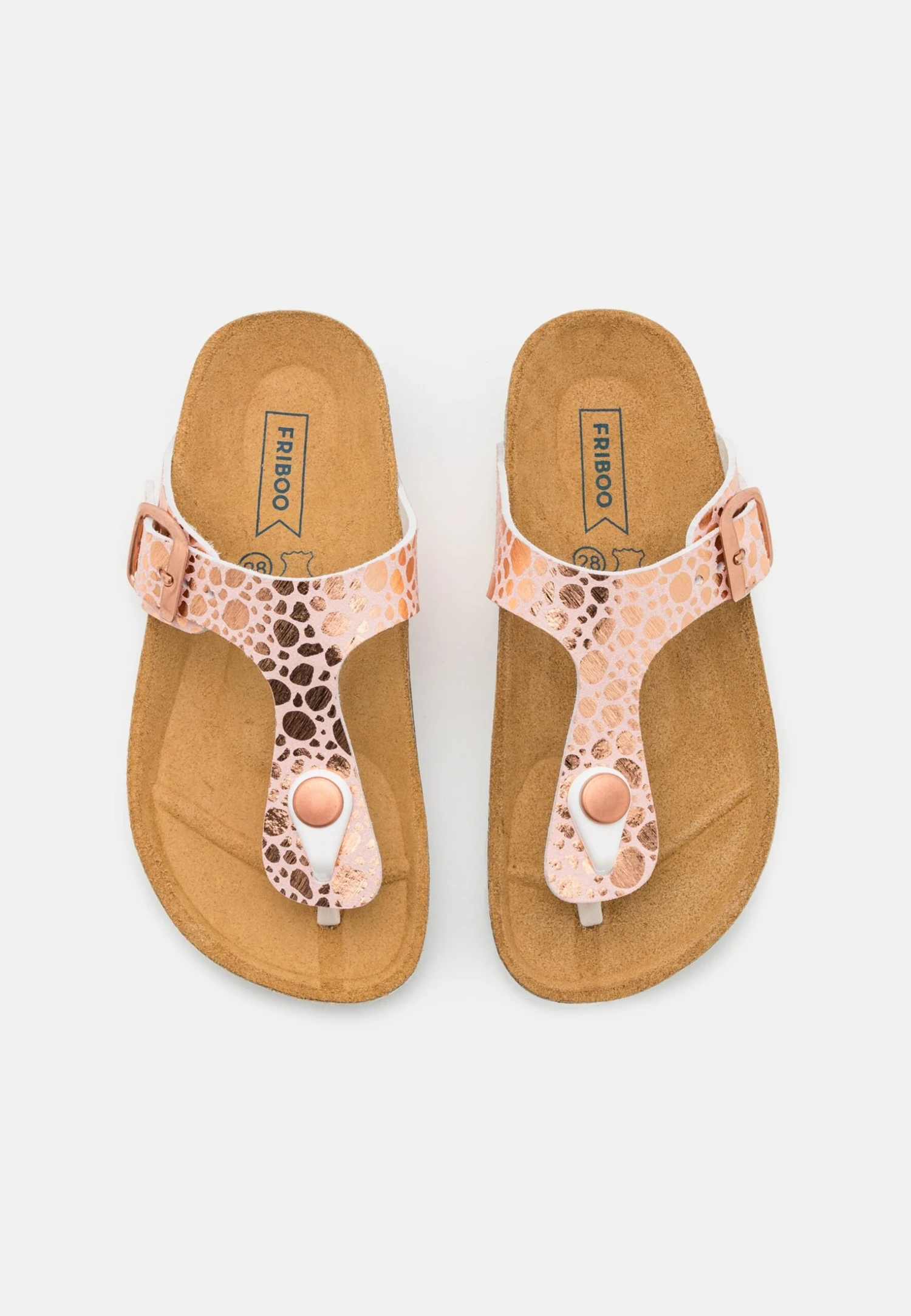 Friboo Teensandalen - Rose Gold-Coloured 6 Friboo Teensandalen - Rose Gold-Coloured - Afbeelding 4