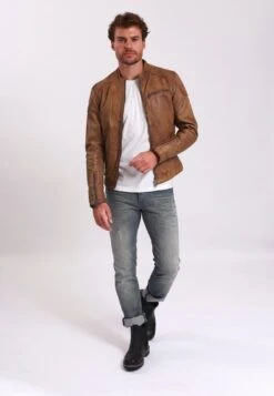 Lee Cooper Bertin - Leren Jas - Vintage Cognac 7 Lee Cooper Bertin - Leren Jas - Vintage Cognac -Kleding Discountwinkel 64925643673b44498e36ba47e036262f