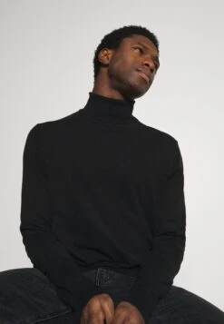 Pier One 2 Pack - Basic Turtleneck - Trui - Black/Mottled Light Grey -Kleding Discountwinkel 70bf9efa679346b9b89aa31bf5c100f0