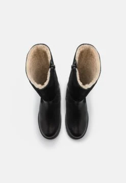 Friboo Leather - Laarzen - Black -Kleding Discountwinkel 745fb9c345304257b37ac6e19e70ec95