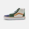 Vans Sk8-Hi Unisex - Sneakers Hoog - Multi-Coloured/True White -Kleding Discountwinkel 757ef72f101647d6bdf095b691723fbe