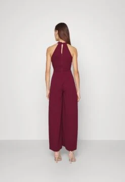 Wal G Arry Wide Leg- Jumpsuit - Wine -Kleding Discountwinkel 7ab2b1a02de84d2ba34a196f2009ea72