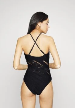 Seafolly Marrakesh High Neck One Piece - Badpak - Black -Kleding Discountwinkel 7b02cf10554e4133b5cab161fc11408f