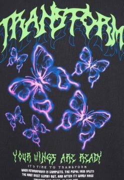 YOURTURN Unisex - T-Shirt Print - Black -Kleding Discountwinkel 7b6ab0c5d5f9470dbd8587049ae6acee