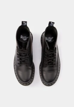 Dr. Martens 1460Boot - Veterboots - Black/White -Kleding Discountwinkel 7dc3423ff6d84fbd938a9e232fdf04ef