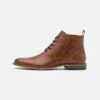 Pier One Leather - Veterboots -Camel -Kleding Discountwinkel 7f6ed8cf4c8f455e8a7d73b5406b1386