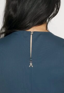 Patrizia Pepe Abito Dress - Etui-Jurk - Petrol Blue -Kleding Discountwinkel 80744c49664d40dfa78874c1dc2c9735