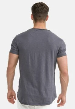 Indicode Jeans Wilbur - T-Shirt Print - Grau 9 Indicode Jeans Wilbur - T-Shirt Print - Grau -Kleding Discountwinkel 81840d9000ce458382f3f1ad283efe98