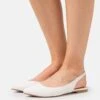 Anna Field Slingback Ballerina´S - White -Kleding Discountwinkel 822c854bc6cd42baacc74b9679a0e501