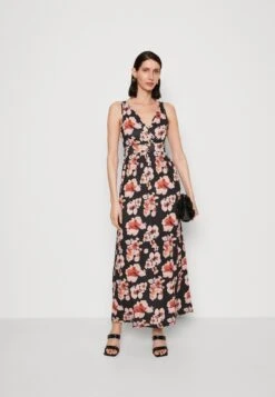 Anna Field Maxi-Jurk - Black/Pink/Multicoloured -Kleding Discountwinkel 82b1ce8973b54d8c977f3db9ae1240f8