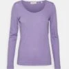 Marc O'Polo Deep Round Neck - Longsleeve - Sunbleached Purple -Kleding Discountwinkel 85ba2476748c40158371102e8ab3d606
