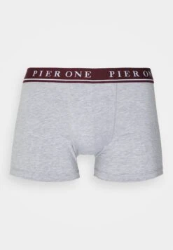 Pier One 5 Pack - Onderbroeken - Bordeaux/Mottled Grey -Kleding Discountwinkel 8798162d0ce745f0998190a914ff7dd6