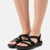 Skechers Reggae Slim Fit - Sandalen - Black Gore -Kleding Discountwinkel 87d8a516fd7b4a57959be40379a90e11