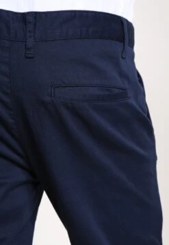 Pier One Chino - Dark Blue -Kleding Discountwinkel 87f77f60c54e446dbcde35fa0b5a2ae9