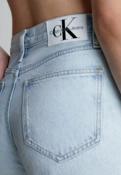 Calvin Klein Jeans High Rise Printed - Straight Leg Jeans - Denim Light -Kleding Discountwinkel 8ab79f770b204ff69a8502b9b7e606b2