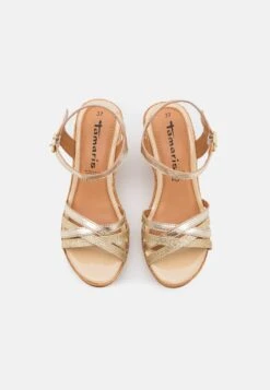 Tamaris Sandalen Met Hoge Hak - Light Gold 13 Tamaris Sandalen Met Hoge Hak - Light Gold -Kleding Discountwinkel 8c8a066a49e7460cbc5352587f615569