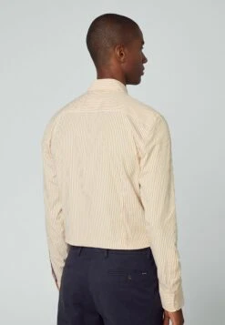 Hackett London Essential Bengal Stripe - Overhemd - White Yelow -Kleding Discountwinkel 9204d985ce4a4de09d9b58fb15d014b2