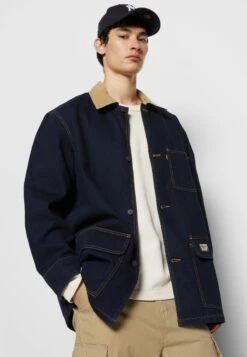 Cypress Chore Coat - Spijkerjas - Dark Indigo Rinse -Kleding Discountwinkel 92a11ef45d6e43ee9a87a6344c7f33a4