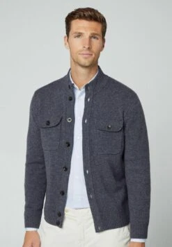 Hackett London Chest Pocket Fb - Vest - Charcoal Grey -Kleding Discountwinkel 9341542551b14631ab3fe3d99d088383