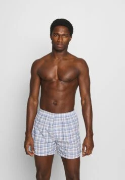 Pier One 5 Pack - Boxershort - Light Blue/White -Kleding Discountwinkel 99a4bd53733c43c3a89af2e6271e1a81