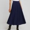 Anna Field Plisse A-Line Midi Skirt - A-Lijn Rok - Maritime Blue -Kleding Discountwinkel 9c4060d1a0304200b78aca3a1eb3f70e