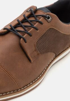 Pier One Sportieve Veterschoenen - Cognac -Kleding Discountwinkel 9dbd42158add4262896e8465f2134326