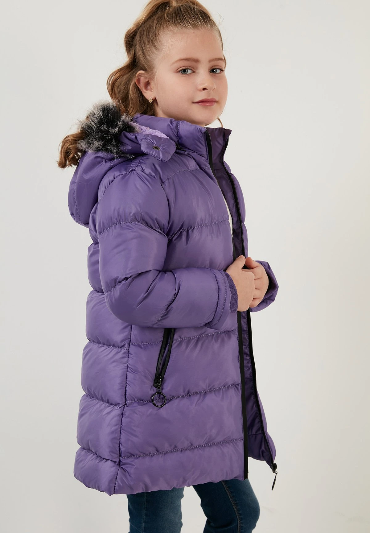 LELA Regular Fit - Winterjas - Lilac 5 LELA Regular Fit - Winterjas - Lilac - Afbeelding 3