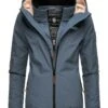 Marikoo Erdbeere - Outdoorjas - Dusty Blue -Kleding Discountwinkel a091003d119d4feb95156511943c708d