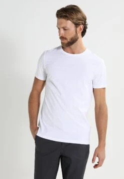 Pier One 2 Pack - T-Shirt Basic - White -Kleding Discountwinkel a0f5fa2f8c5d4463b6947fe6baa867d7