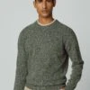 Hackett London Lw Mouline Crew - Trui - Green Taupe -Kleding Discountwinkel a0ffeefda47e46708188fa75412d066c