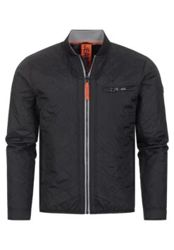 Indicode Jeans Übergangs Leander - Bomberjacks - Black -Kleding Discountwinkel a8e4f963737e4498a635997f3bf7d717