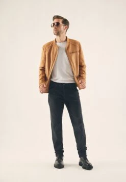 Pier One Imitatieleren Jas - Cognac -Kleding Discountwinkel a98c01999bfe482badaf2daed58e2347