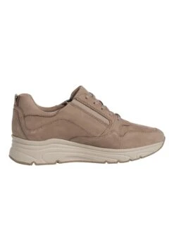 Tamaris Pure Relax - Sneakers Laag - Taupe Nubuc -Kleding Discountwinkel aa58c415ae114c518ddf50a072a1bcf3