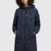 Khujo Mantel Voya3 - Parka - Dunkelblau 2 Khujo Mantel Voya3 - Parka - Dunkelblau -Kleding Discountwinkel ac2aef62e79c439f971610ac015a5a03