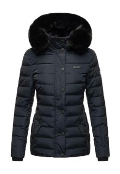 Navahoo Milianaa - Winterjas - Dark Blue -Kleding Discountwinkel adb15ca9fad547059ae4c37395ebe4ad