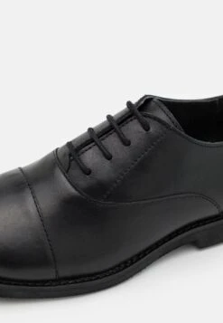 Friboo Leather - Veterschoenen - Black -Kleding Discountwinkel ae77f2d70d3d41b480a3720c7e29fa9e