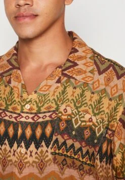 Kaotiko Shirt Mojave Unisex - Overhemdblouse - Brown -Kleding Discountwinkel b13318f4a00e42b5a0c463e457727c80