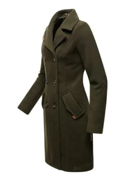 Marikoo Nanakoo - Mantel - Dark Green -Kleding Discountwinkel b2c549073d9d431d90e0a4c2afef41d0