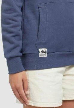 Khujo Rhabea - Hoodie - Dunkelblau -Kleding Discountwinkel b39f51babd16462eb98c0b41db3002d1