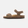Friboo Leather Bio Sandals - Sandalen - Brown -Kleding Discountwinkel b46bff930fde4dddb6cce92e452010ea