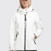Khujo Junea - Parka - Naturweiß -Kleding Discountwinkel b90cba97de814f1a80186327952d0996