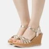 Tamaris Sandalen Met Hoge Hak - Light Gold -Kleding Discountwinkel ba33cb1c8c5a4f759adf00e8c0a7ca11
