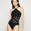 Seafolly Marrakesh High Neck One Piece - Badpak - Black -Kleding Discountwinkel bc101897c2694deb91fcfb27e688ebed