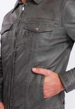 Lee Cooper Leren Jas - Vintage Grey 9 Lee Cooper Leren Jas - Vintage Grey -Kleding Discountwinkel bce89d287241492aac5df1a4ea5b6afb