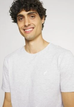 Pier One 5 Pack - T-Shirt Basic - Light Grey - 101_White - 001_Green - 602 -Kleding Discountwinkel bfc88b4fb0af436ea6df397e7b3e9a49