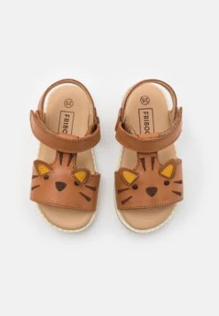 Friboo Leather - Sandalen - Cognac -Kleding Discountwinkel c0755bb4c27a4ef5866a91e430de06ed