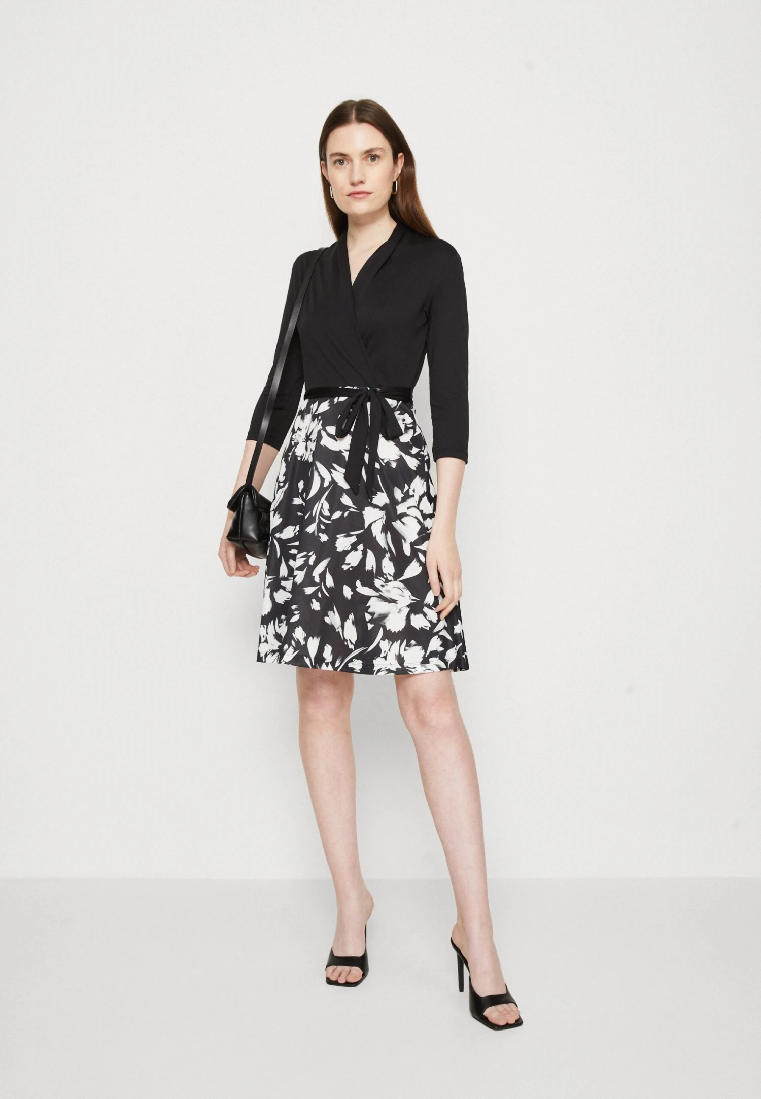 Anna Field Jerseyjurk - Black/White 4 Anna Field Jerseyjurk - Black/White - Afbeelding 2